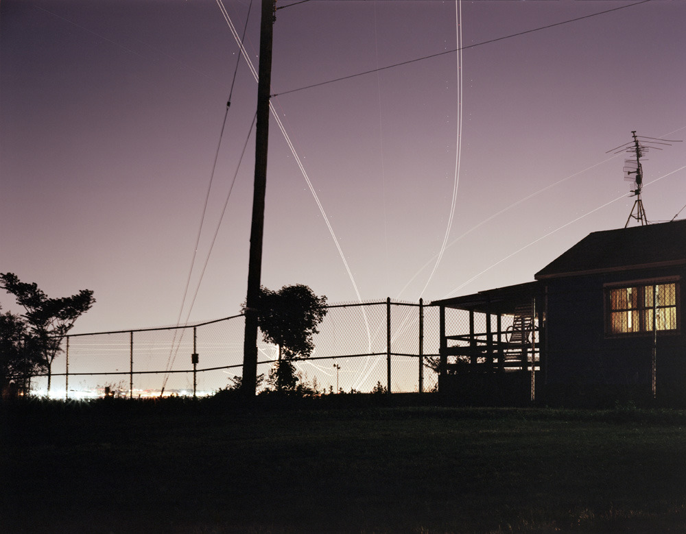 Nachtflüge Series - Planes in the night sky